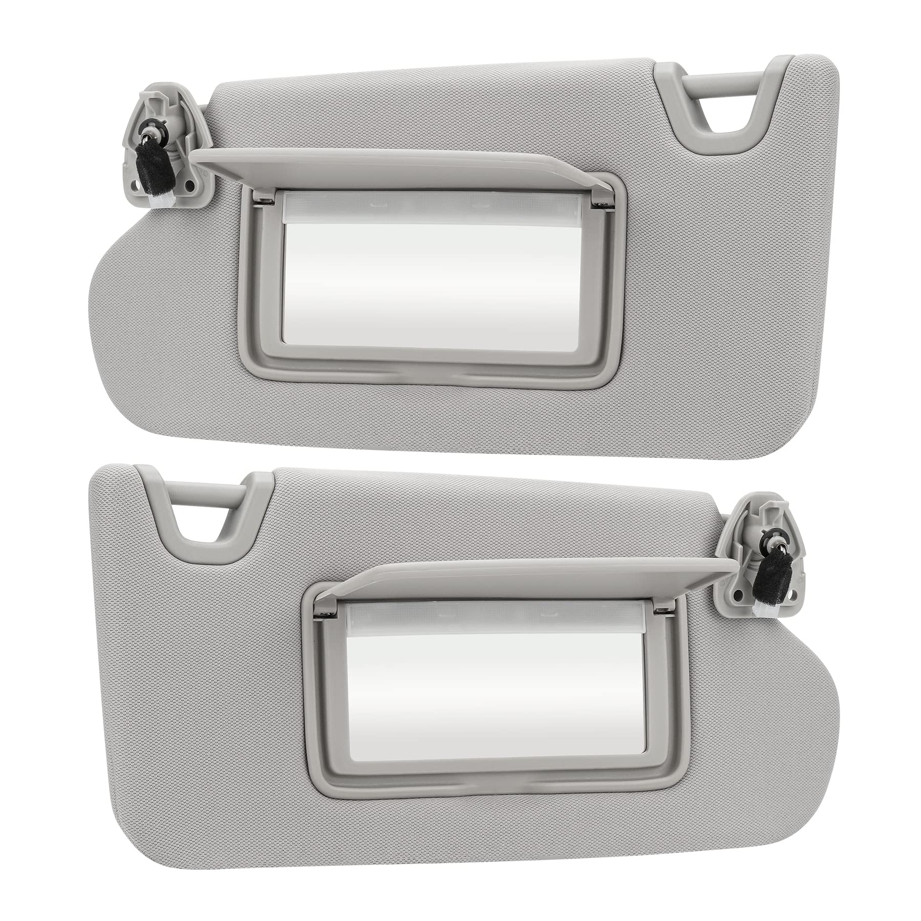 Amazon.com: Gray Driver Left + Passenger Right Side Sun Visor